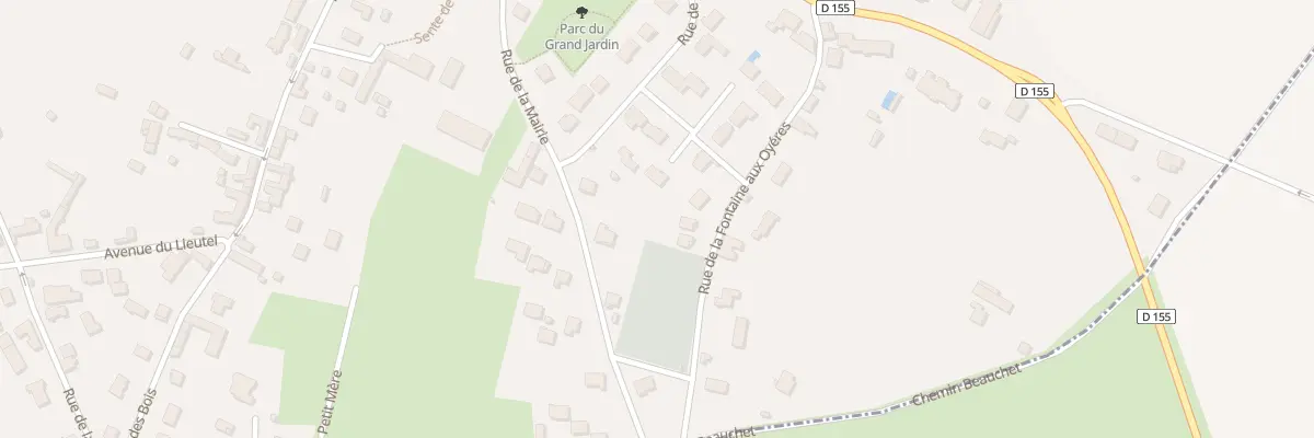 Plan du 4 Rue de la Fontaine aux Oyères à Galluis