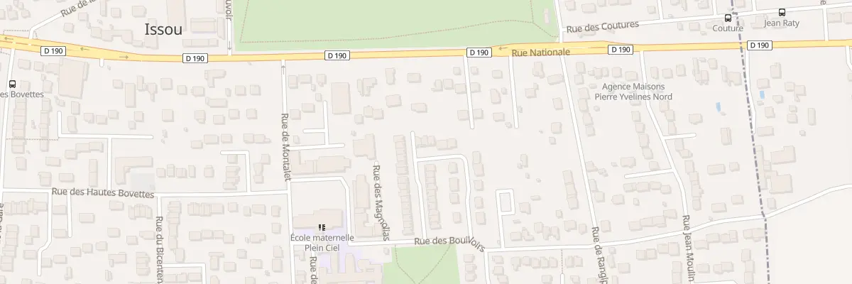 Plan du 31 Rue des Giraudes à Issou
