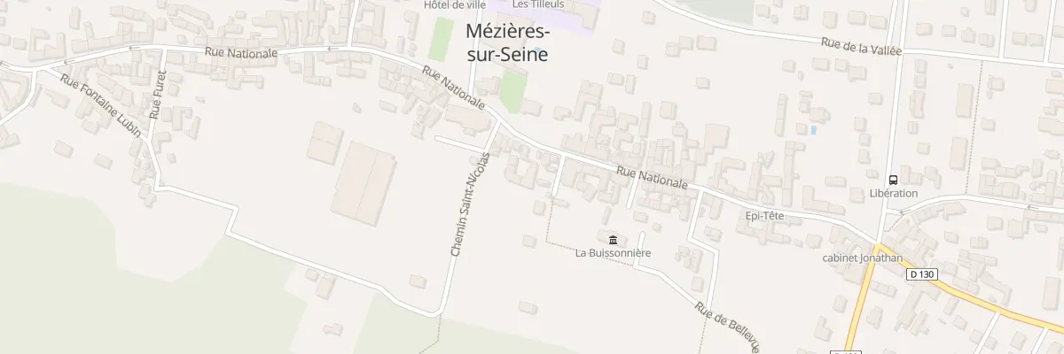 Plan du 113 Rue Nationale à Mézières-sur-Seine