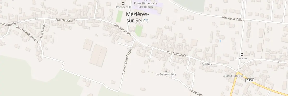 Plan du 111 Rue Nationale à Mézières-sur-Seine