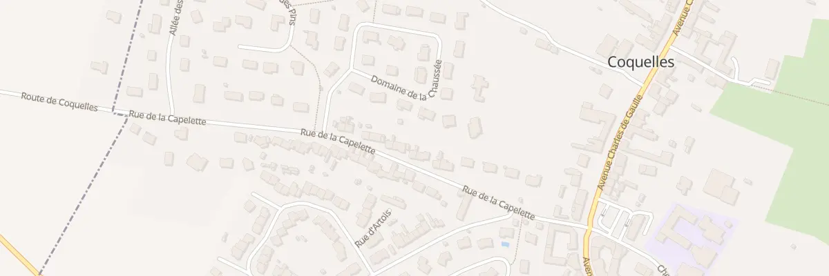 Plan du 20 Rue de la Capelette à Coquelles