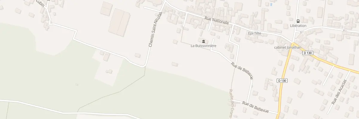 Plan du 109B Rue Nationale à Mézières-sur-Seine