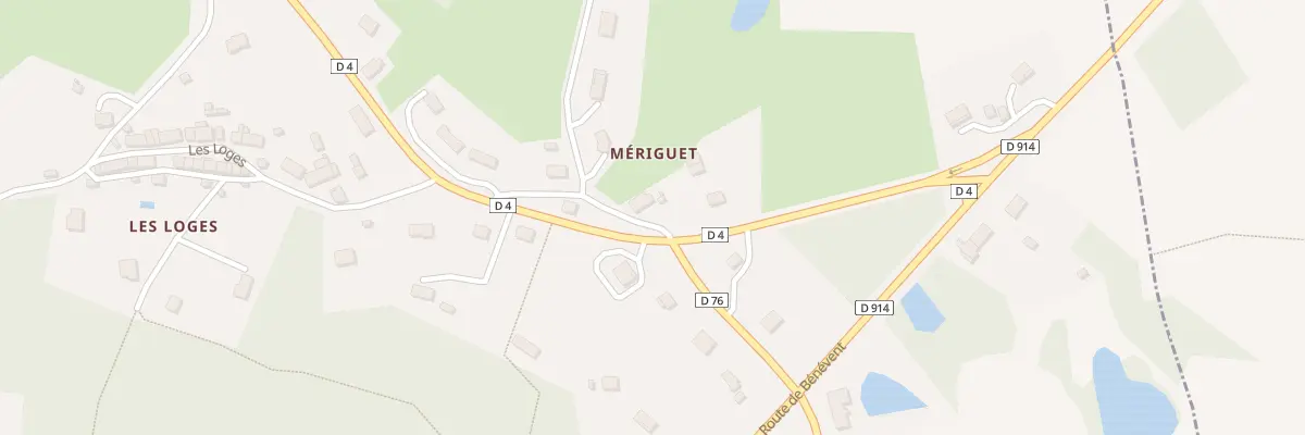 Plan du 7 Meriguet à La Brionne
