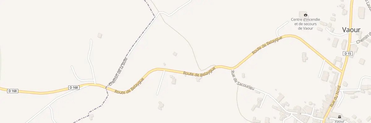 Plan du 5267 La Bole à Vaour