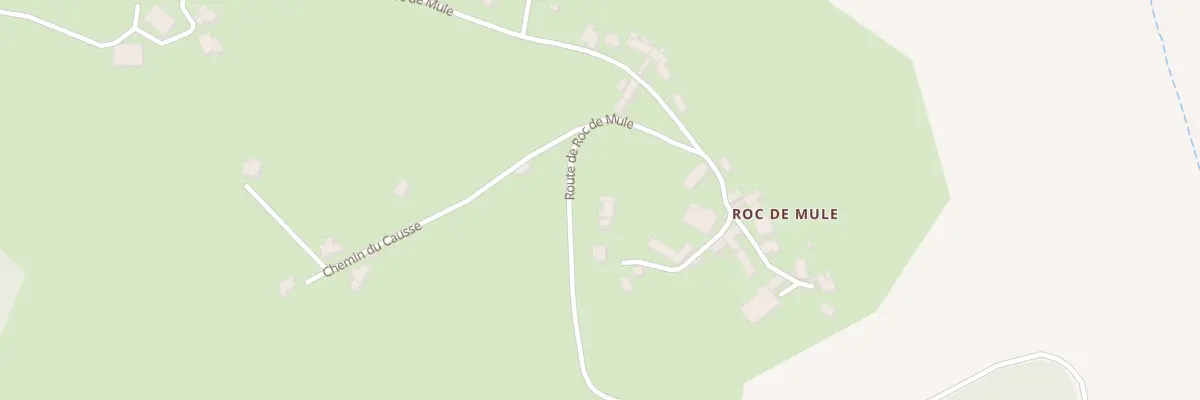 Plan du 5170 Rodemule à Liourdres