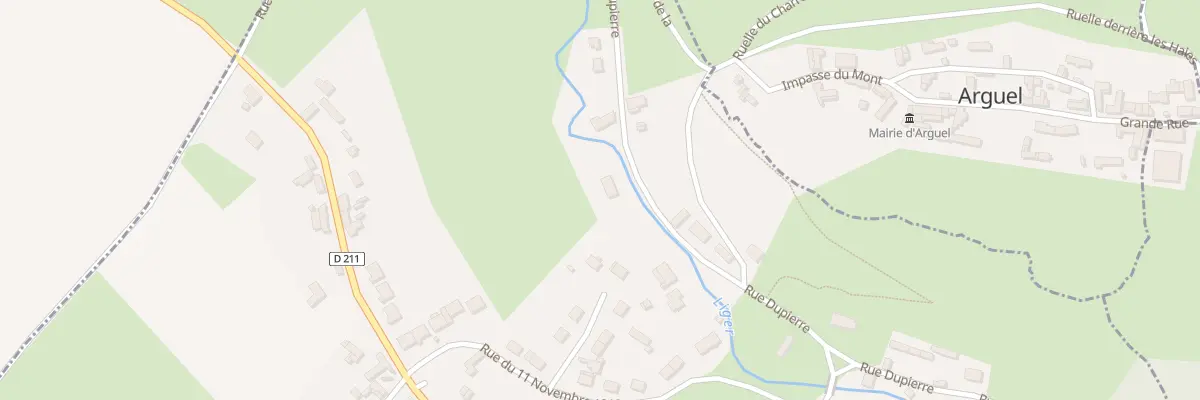 Plan du 5024 Au Chemin Dupierre au Quesne