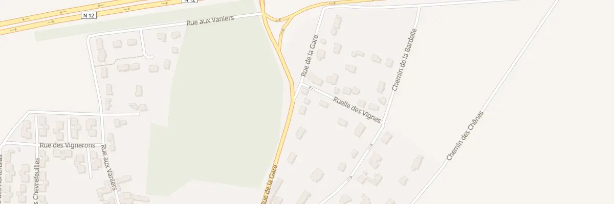 Plan du 22A Rue de la Gare à Galluis