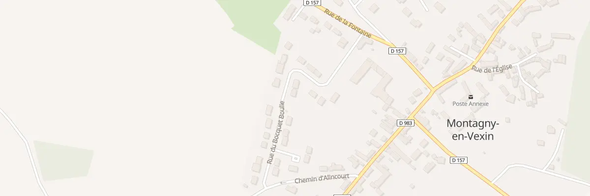 Plan du 9 Rue du Bocquet Boulie à Montagny-en-Vexin