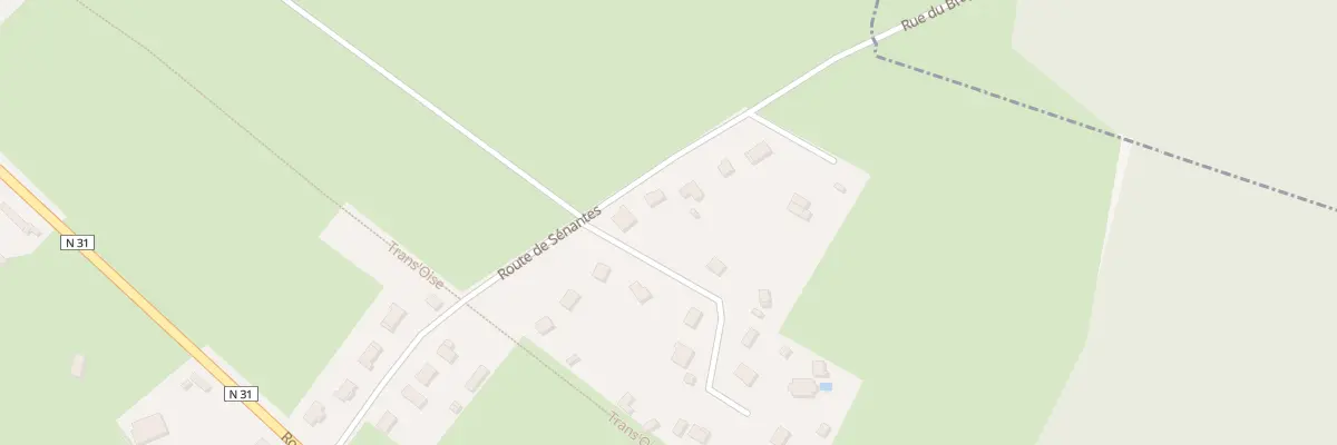 Plan du 8 Rte de Senantes à Saint-Germer-de-Fly