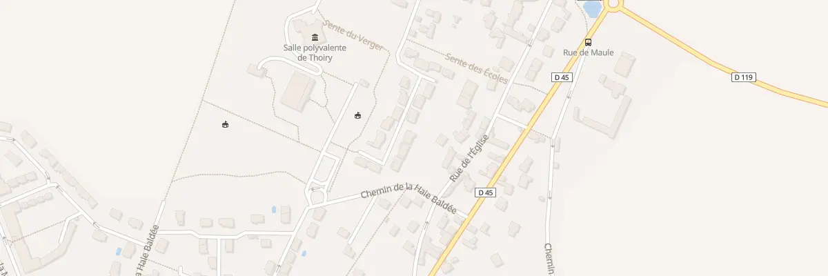 Plan du 15 Rue du Bout du Manoir à Thoiry