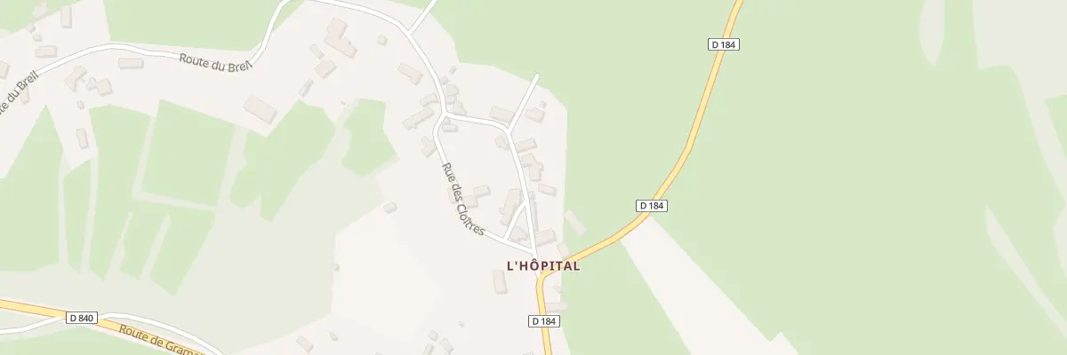 Plan du 5056 L’Hopital à Issendolus