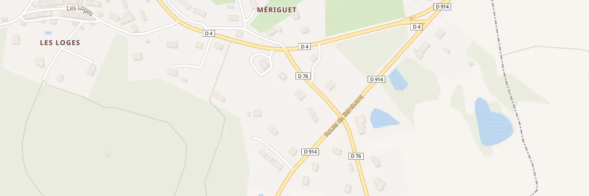 Plan du 32 Meriguet à La Brionne