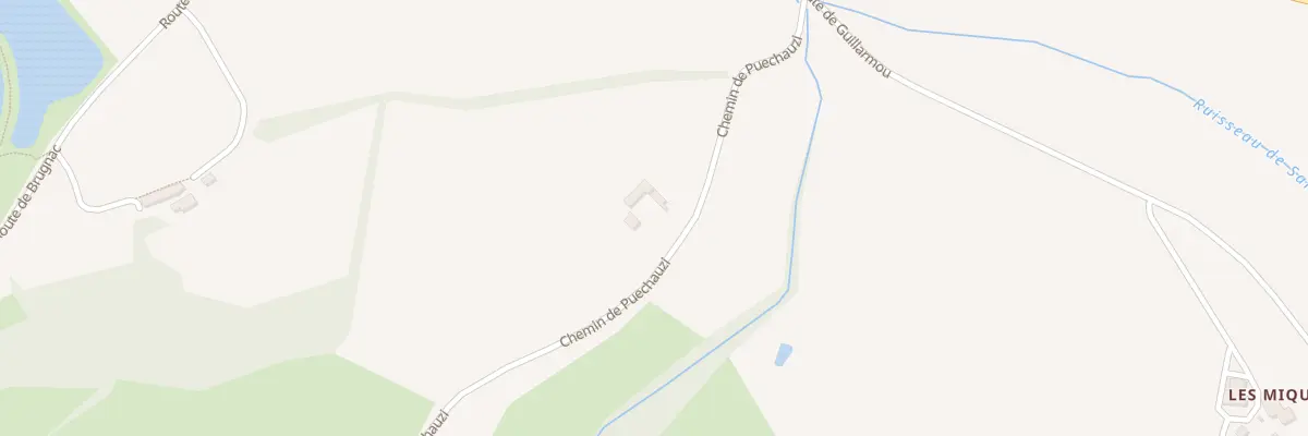 Plan du 234 Che de Puechauzi à Castelnau-de-Montmiral