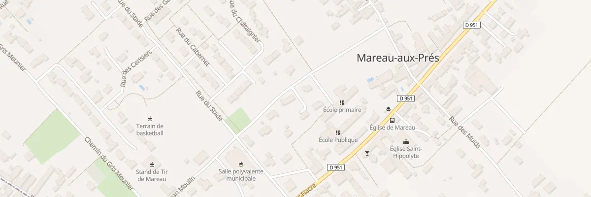 Plan du 98 Rue des Ecoles à Mareau-aux-Prés