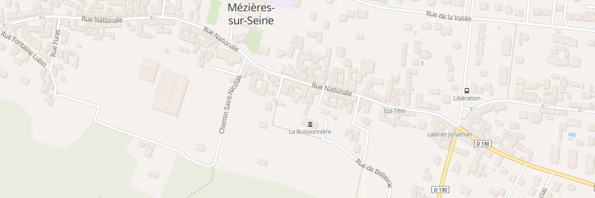 Plan du 97 Rue Nationale à Mézières-sur-Seine