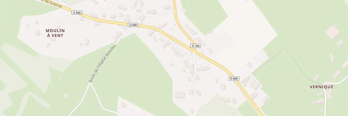Plan du 556A Pl de l’Hôpital Beaulieu à Issendolus
