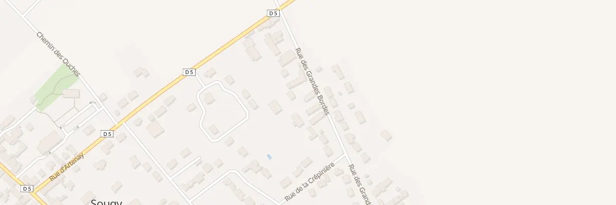 Plan du 151 Rue des Grandes Bordes à Saint-Jean-le-Blanc