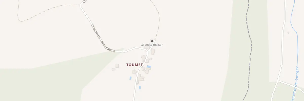 Plan du 5260 Thoumet à Saint-Antonin-Noble-Val