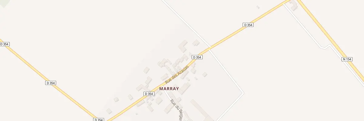 Plan du 6 Rue des Acacias à Illiers-Combray