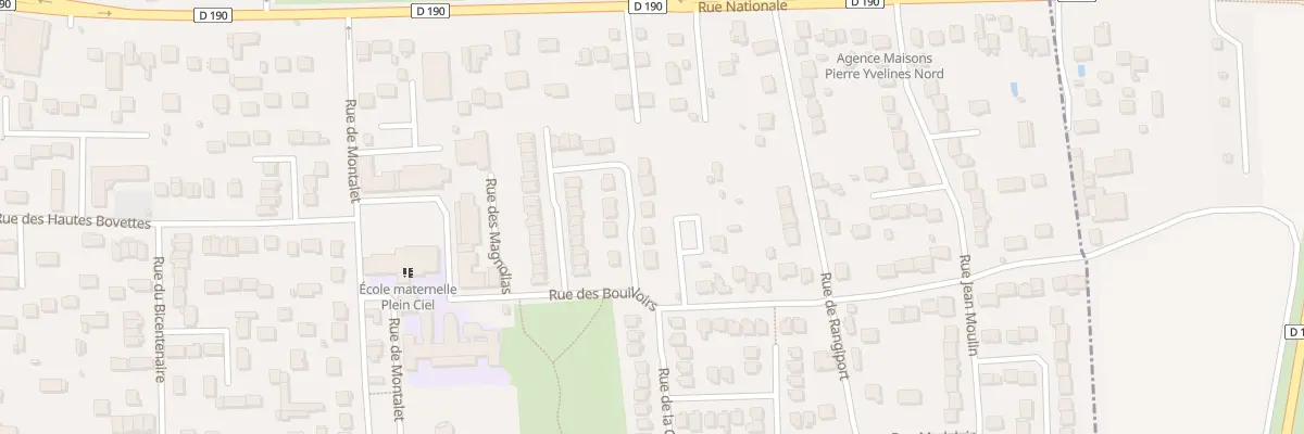 Plan du 45 Rue des Giraudes à Issou