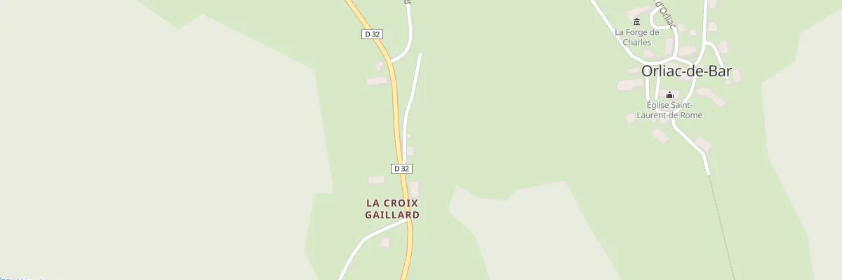 Plan du 5094 La Croix Gaillarde à Orliac-de-Bar