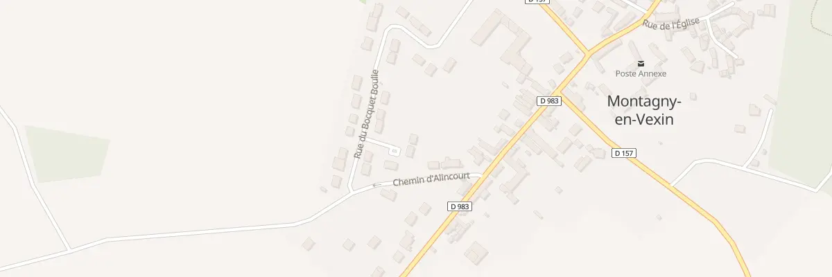 Plan du 17 Rue du Bocquet Boulie à Montagny-en-Vexin