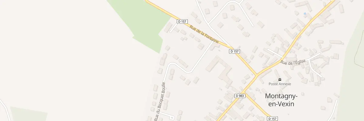 Plan du 4 Rue du Bocquet Boulie à Montagny-en-Vexin