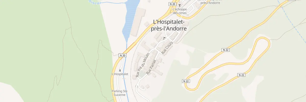 Plan du 34 Village à L’Hospitalet-près-l’Andorre
