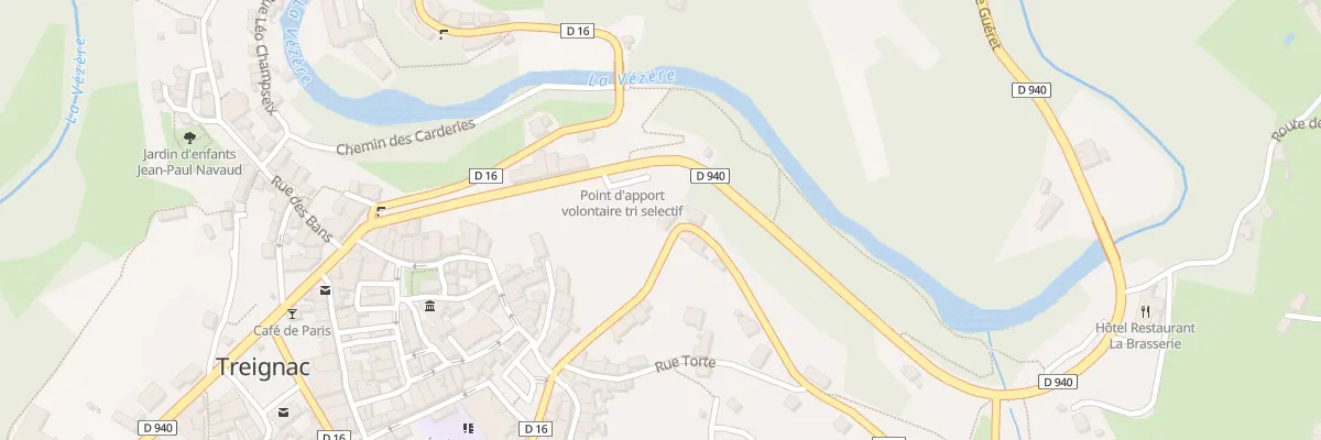 Plan du 5 Av Paul Plazanet à Treignac