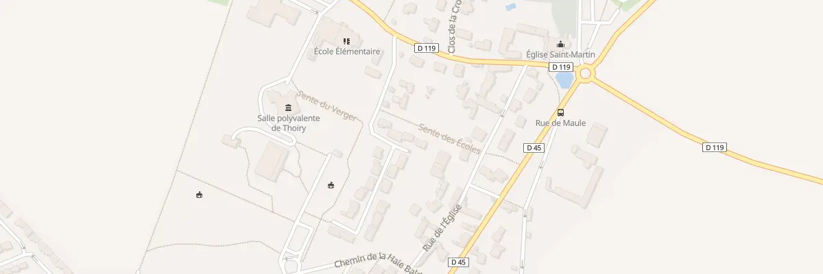 Plan du 5 Rue du Bout du Manoir à Thoiry