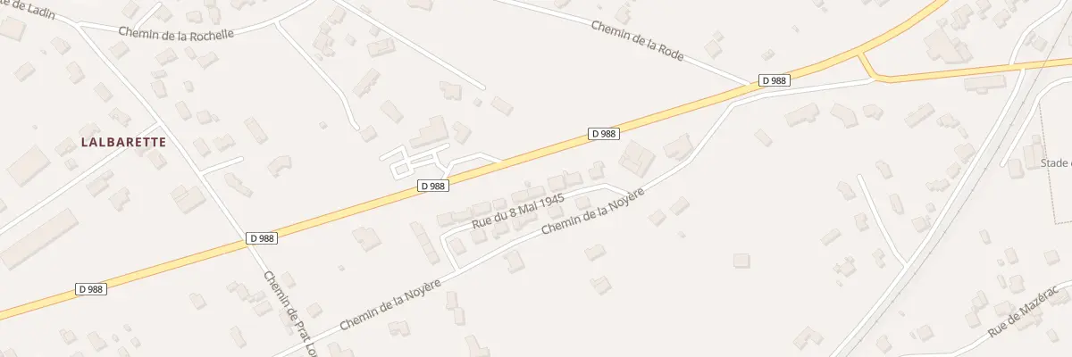 Plan du 7 Rue du 8 Mai 1945 à Lisle-sur-Tarn
