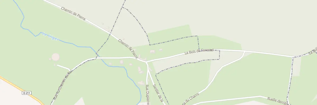 Plan du 2 Rue au Chemin du Roi au Quesne