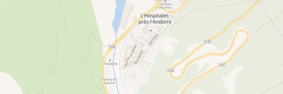 Plan du 32 Village à L’Hospitalet-près-l’Andorre