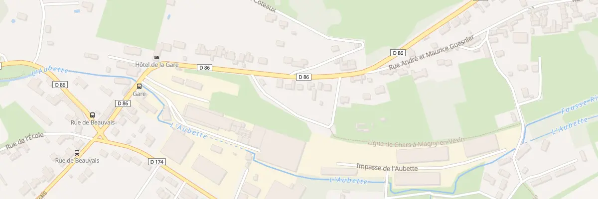 Plan du 70 Rue de Beauvais à Magny-en-Vexin