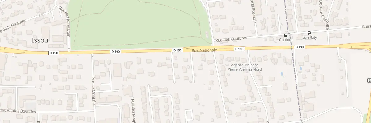 Plan du 31 Rue Nationale à Issou