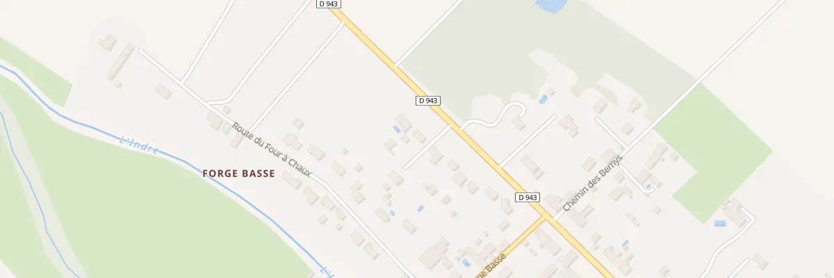 Plan du 81 Rte de la Chatre à Saint-Florentin