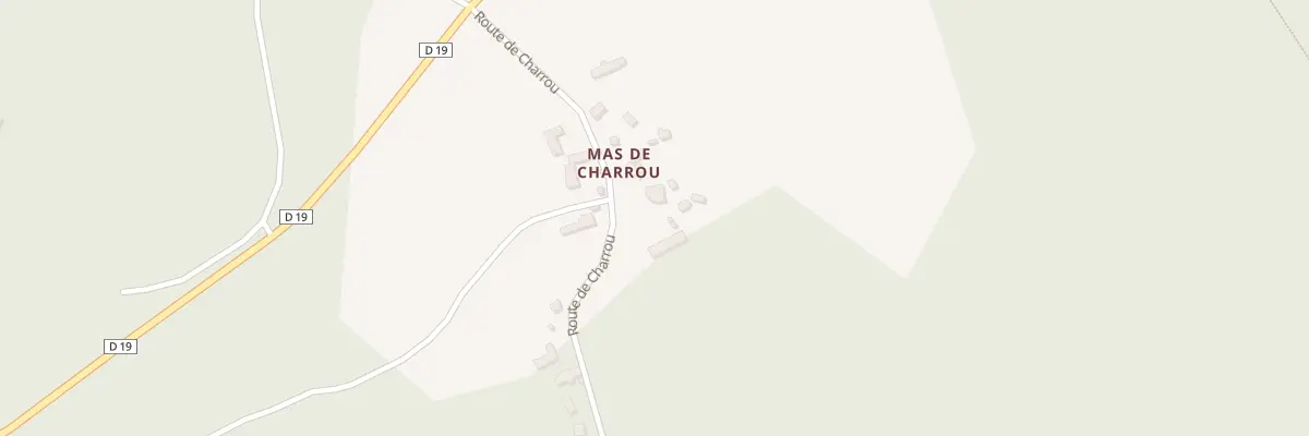 Plan du 5195 Mas de Charrou à Lugagnac