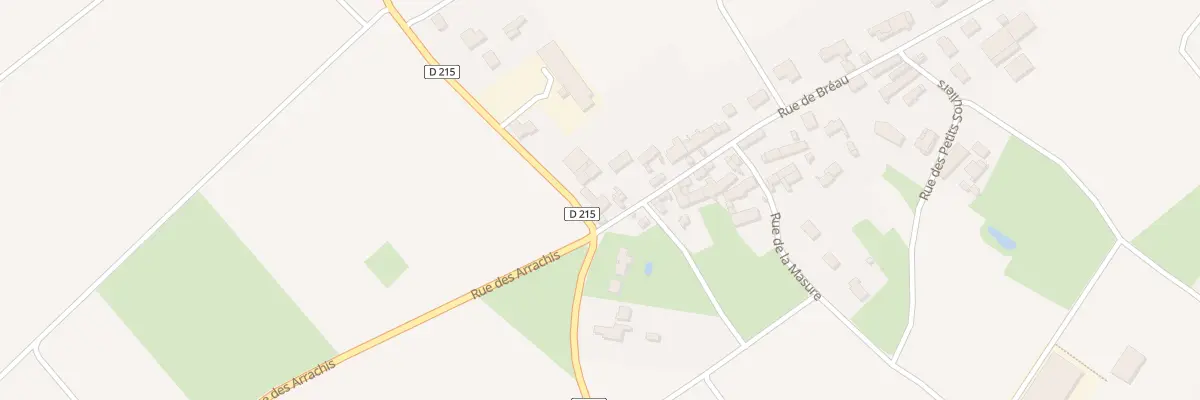 Plan du 11 Rue du Bréau à Mézières-lez-Cléry