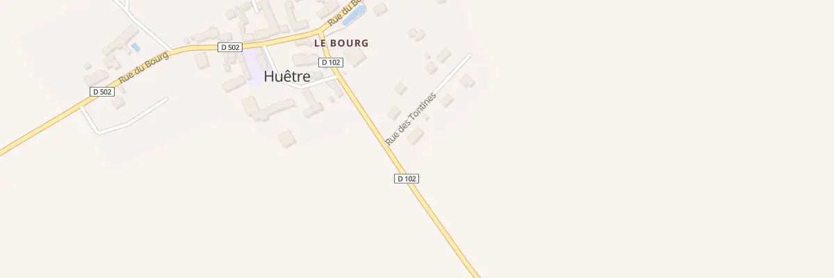 Plan du 21 Rue des Tontinnes à Huêtre