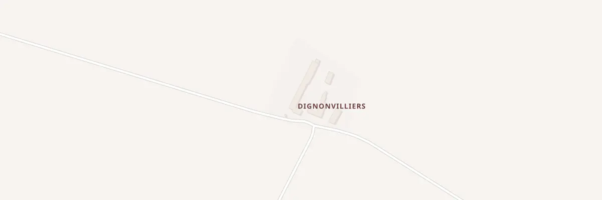 Plan du 1 Dignonvilliers à Moutiers-en-Beauce