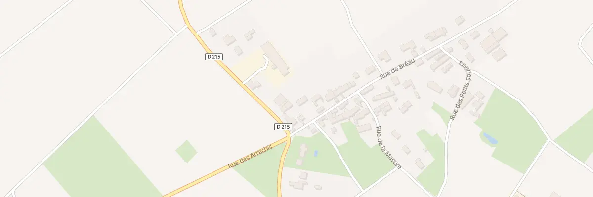 Plan du 41 Rue du Bréau à Mézières-lez-Cléry