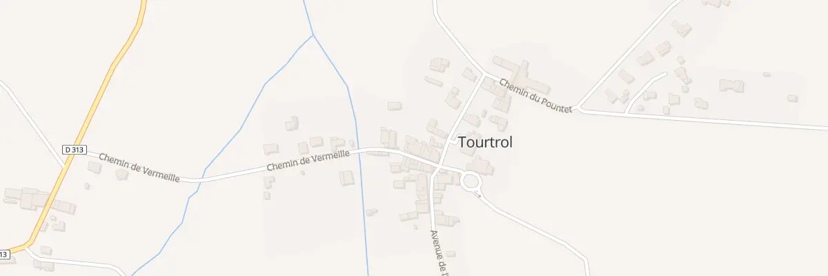 Plan du 4 Che de Vermeille à Tourtrol