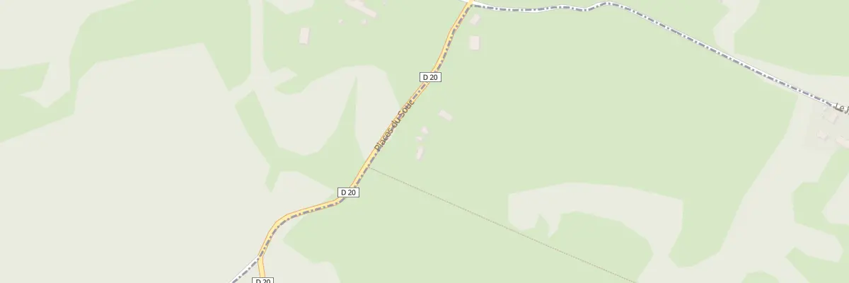 Plan du 5177F Places du Souc à Thémines