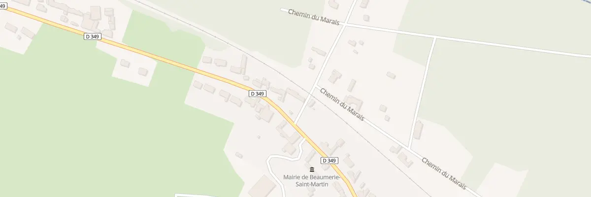 Plan du 49 Rte Nationale à Beaumerie-Saint-Martin
