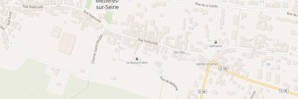 Plan du 91 Rue Nationale à Mézières-sur-Seine