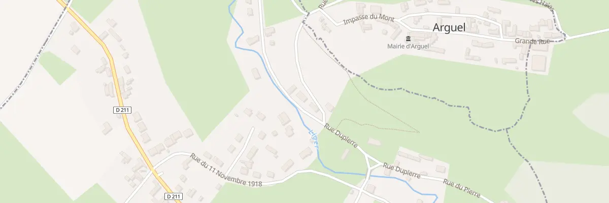 Plan du 14 Rue Dupierre au Quesne