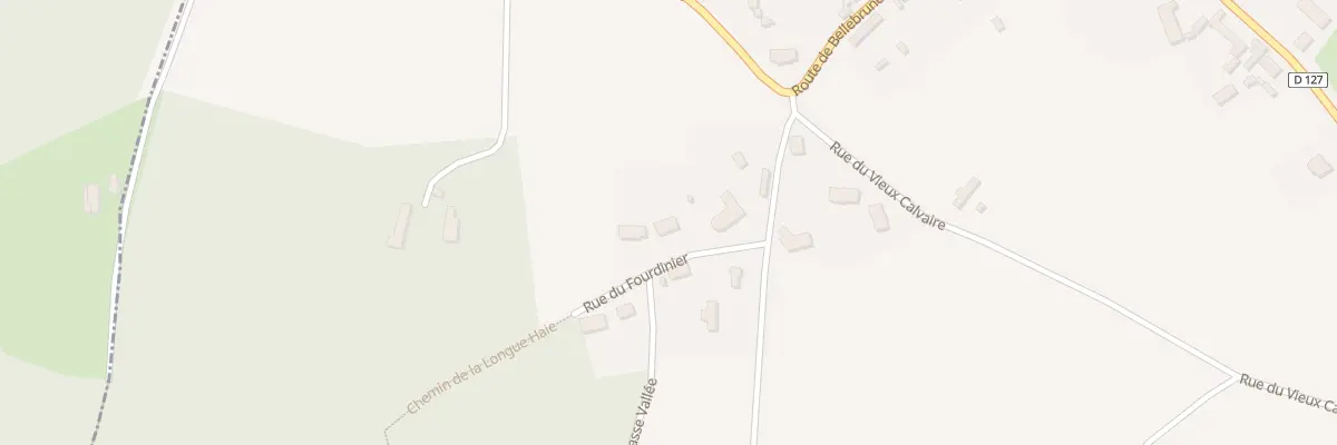 Plan du 8 Rue du Fourdinier à Alincthun