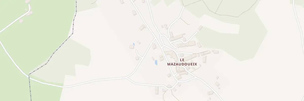 Plan du 20 Le Mazaudoueix à Saint-Sulpice-le-Guérétois