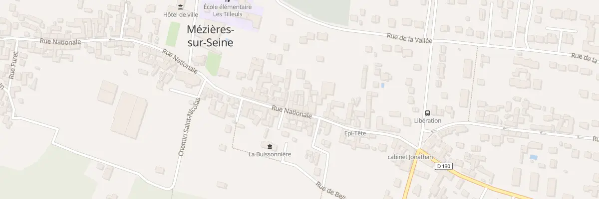 Plan du 102 Rue Nationale à Mézières-sur-Seine