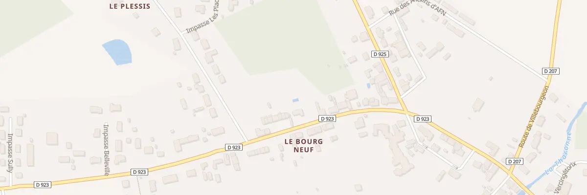 Plan du 22 Rue du Onze Novembre 1918 à Neung-sur-Beuvron